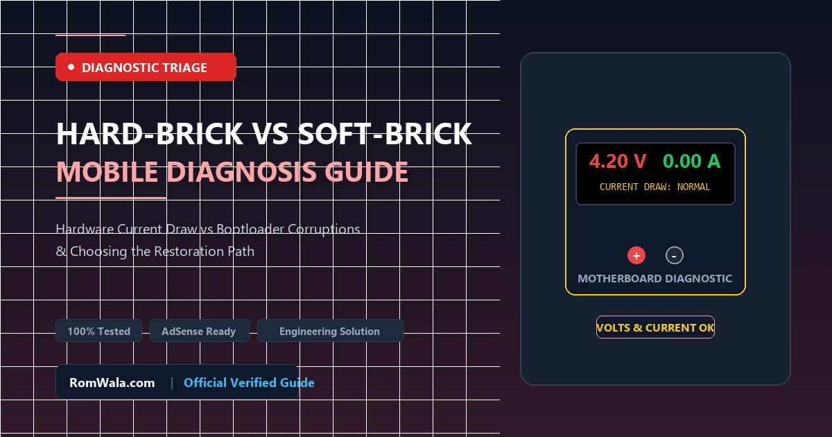Hard-Bricked vs Soft-Bricked: How to Diagnose Dead Mobile Phones and Choose the Right Software Restoration Path